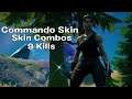 Commando - Duo Win With Senpapi - 9 Kill Win! (Fortnite Skin Combos)