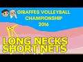 Giraffes Volleyball Championship 2016 Gameplay #1 : LONG NECKS SHORT NET | 2 Player