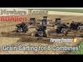 Grain Carting For Eight Ideal Combines High Speed | Nowhere Kansas | Farming Simulator 19