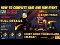 How To Complete Plan Bermuda Raid And Run Event 🤯How To Use Heist Gold Token🤔Full Details |Free Fire
