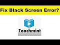 How to Fix Teachmint App Black Screen Error Problem in Android & Ios | 100% Solution