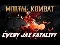 Mortal Kombat: Every Jax Fatality (MK2 to MK11) (1080P/60FPS)