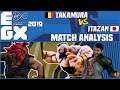 SFV AE Match Analysis: EGX 2019 - Takamura vs. Itabashi Zangief