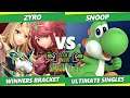 Smash It Up 21 - Zyro (Pyra Mythra, Hero) Vs. Snoop (Yoshi) - SSBU Ultimate Tournament