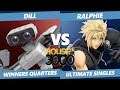 Smash Ultimate Tournament - Dill (ROB) Vs. Ralphie (Cloud) SSBU Xeno 198 Winners Quarters