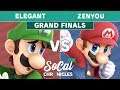 Socal Chronicles 2020 - NVR | Elegant (Luigi) Vs Zenyou (Mario) Grand Finals - Smash Ultimate