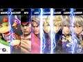 Super Smash bros Ultimate 8 Player Smash Battles:  All Characters Pt 2