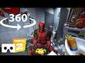 360° Deadpool  Off Camera Menu Secrets | Fortnite Chapter 2 Season 2 in VR | Week 4 to 6 Challenges