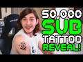 50,000 SUBSCRIBER TATTOO REVEAL + Corridors of Time Thoughts!!
