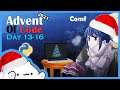 【Advent of Code】Comfy Coding | Days 13-16 (2021)