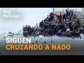 CEUTA: MILES de personas continúan cruzando la FRONTERA desde MARRUECOS | RTVE Noticias