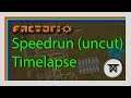 Factorio Speedrun Timelapse (uncut) | 8k60