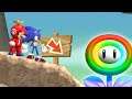 New Super Mario & Sonic Bros. Wii - 2 Player Co-Op Walkthrough #15