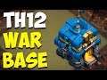 NEW TH12 WAR BASE WITH LINK 2020! Anti 2 Star Town Hall 12 War Base | Clash of Clans