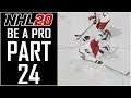 NHL 20 - Be A Pro Career - Let's Play - Part 24 - "On-Ice Back Roll"