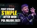 S1MPLE FIRST STREAM AFTER WON PLG MAJOR 2021 | S1MPLE STREAM CSGO
