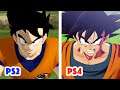 SAIYAN ARC DRAGON BALL Z KAKAROT vs. BUDOKAI COMPARISON | PS4 vs PS2