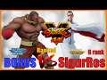 SFV CE BONUS (Balrog) VS SigurRos (F.A.N.G) Ranked【Street Fighter V 】 スト5 ボーナス(バイソン) VS シグルロス (牙)