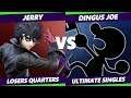 Smash Ultimate Tournament - Jerry (Joker, Greninja) Vs. Dingus Joe (Game & Watch) S@X 336 SSBU LQ