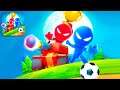 STICKMAN PARTY - Walkthrough Gameplay Part 1 - INTRO (iOS Android)