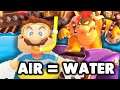 Super Mario 3D World but the Air is Water...
