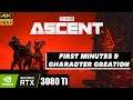 The Ascent RTX 3080 Ti 4K - Review - First Minutes & Character Creation - NEW Game 2021