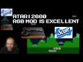 Atari 2600 with RGB Mod Obtained | aww yeah