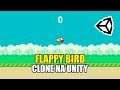 CRIANDO UM CLONE DO FLAPPY BIRD NA UNITY COM C# (PARTE 1/2) | CRIE SEUS JOGOS