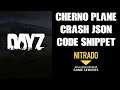 DayZ json Server Code Mod Snippet For Smoke Over Cherno Plane Crash & NEAF Xbox PlayStation PC