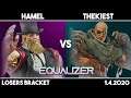 Hamel (G) vs TheKiest (Sagat) | SFV Losers Bracket | Equalizer #2