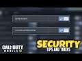 ENABLE THESE SETTINGS OTHERWISE YOUR ACCOUNT GET HACKED IN CALL OF DUTY MOBILE || SECURITY TIPS CODM