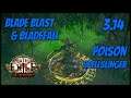 [HUN] POE 3.14 - Poison Spellslinger Blade Blast & Bladefall Assassin 2/2