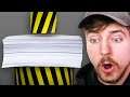 Hydraulic Press vs 1000 Sheets Of Paper