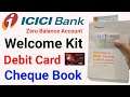 ICICI Bank Zero Balance Account Welcome Kit Unboxing | ICICI Bank Welcome Kit Unboxing | Icici debit