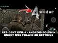 RESIDENT EVIL 4 GAMECUBE/DOLPHIN KUROY TESTE ANDROID 1080P+ 3X + SETTING DOWNLOAD 2021
