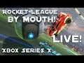 Rocket League gameplay by mouth with a Quadstick – Chill Morning Stream with some Rumble Action