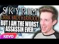 Skyrim Dark Brotherhood but I am the worst assassin ever