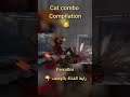 Spiderman Miles Morales Cat Combo compilation - Spider-cat #shorts