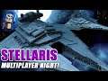 Stellaris - Star Wars Modded Multiplayer Action! Empire Vs Mandalorian Vs Geonisian Hive