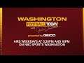 VIVA LAS VEGAS: Live look at pregame warmups before Washington vs. Raiders
