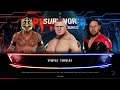 WWE 2K20 Brock Lesnar VS Rey Mysterio,Shinsuke Nakamura Triple Threat Match