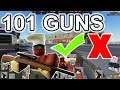 ALL ARSENAL WEAPONS REVIEW (101 GUNS) | ROBLOX