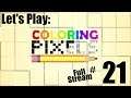 Coloring Pixels - Point And Click (Full Stream #21) - Let's Play