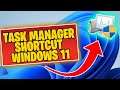 How To Make Task Manager Shortcut in Taskbar - Windows 11