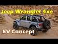 Jeep Wrangler 4xe EV Car,Jeep Wrangler 4xe Concept Car reviews, The image of Jeep Wrangler 4ev ,