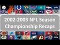 Madden Retro League 02-03 AFC/NFC Championship Highlights