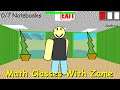 Math classes with Zame - Baldi's Basics Mod