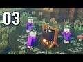 Minecraft Dungeons Gameplay Walkthrough Part 03 | Corrupted Cauldron Boss Fight! (Nintendo Switch)