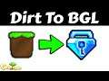 MY FIRST DL! Dirt To BGL #1 (LIVE) - Growtopia