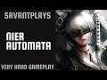NIER AUTOMATA 9S VERY HARD PLAYTHROUGH PT 25 [PS4] ROAD TO 300 SUBS